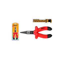 Ingco გრძელცხვირა წითელი სახელურით 8