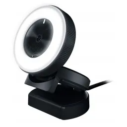 Razer ვებკამერა Kiyo FullHD, 30fps, auto focus, Black-JUSTSHOP.GE-ზე