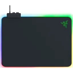 Razer მაუს პადი Mouse Pad Firefly V2, RGB, M (355x255x3mm), black-JUSTSHOP.GE-ზე