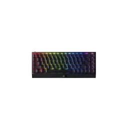 Razer კლავიატურა BlackWidow V3 Mini HyperSpeed RGB 68key Yellow Switch USB/WL/BT EN Black-JUSTSHOP.GE-ზე