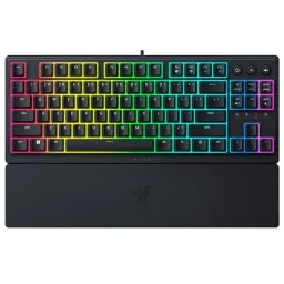 Razer კლავიატურა Ornata V3 TKL RGB 84key Mecha-Membrane Switch USB-A EN, Black-JUSTSHOP.GE-ზე