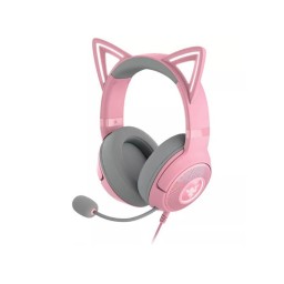 Razer ყურსასმენი Headset Kraken Kitty V2, RGB, USB, Quartz Ed.