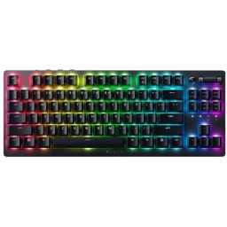 Razer კლავიატურა Keyboard DeathStalker V2 Pro TKL RGB 84key Red Switch USB/WL/BT EN, black
