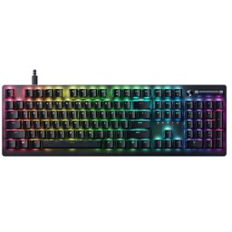 Razer კლავიატურა Keyboard DeathStalker V2 RGB 104key Red Switch USB EN, black-JUSTSHOP.GE-ზე