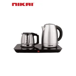 NIKAI ჩაიდანი TEA MAKER ( KETTLE +TEAPOT)-NKT1730S1-JUSTSHOP.GE-ზე