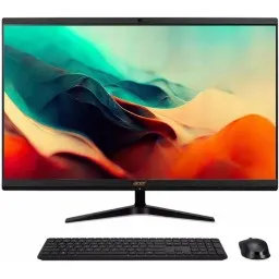 Acer კომპიუტერი AiO Aspire C24-1800 23.8 FHD, Intel i5-1335U, 8GB, F512GB, UMA, WiFi, kb+m, Lin, black-JUSTSHOP.GE-ზე