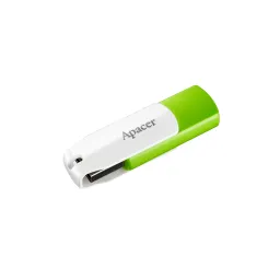 Apacer USB ფლეშ მეხსიერაბის ბარათი 64GB USB 2.0 AH335 Green/White-JUSTSHOP.GE-ზე