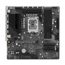 დედა დაფა Motherboard ASRock Z790M PG Lightning/D4 s1700 Z790 4xDDR4 M.2 HDMI DP mATX-JUSTSHOP.GE-ზე