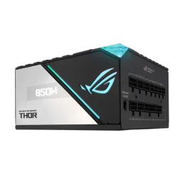 ASUS კვების ბლოკი ROG THOR (850W), >90%, 80+ Platinum, 135mm, 1xMB 24pin(20+4), 2xCPU 8pin(4+4), 6xMolex, 10xSATA, 83xPCIe 8pin(6+2), Fully Modular, ARGB, ROG-THOR-850P2-GAMING-JUSTSHOP.GE-ზე