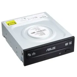 ASUS ODD დისკის წამკითხველი, ჩამწერი internal X Multi DRW-24D5MT DVD+-R/RW burner M-DISC SATA black Bulk-JUSTSHOP.GE-ზე