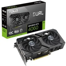 ASUS ვიდეო ბარათი (დაფა) Graphic Card GeForce RTX 4060 8GB GDDR6 DUAL OC EVO DUAL-RTX4060-O8G-EVO-JUSTSHOP.GE-ზე