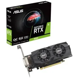 ASUS ვიდეო ბარათი (დაფა) GeForce RTX 3050 6GB GDDR6 OC low profile RTX3050-O6G-LP-BRK-JUSTSHOP.GE-ზე