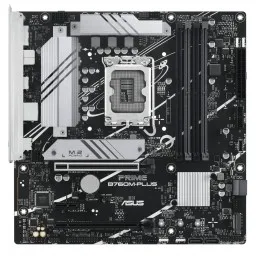 ASUS დედა დაფა Motherboard PRIME B760M-PLUS s1700 B760 4xDDR5 M.2 HDMI DP mATX-JUSTSHOP.GE-ზე