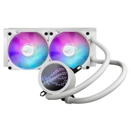 ASUS თხევადი გაგრილება LCS ROG RYUO III 240 ARGB WHT Intel: LGA 115x, 1700, 1200;AMD: AM4, AM5, Anime Matrix LED, ARGB, White-JUSTSHOP.GE-ზე