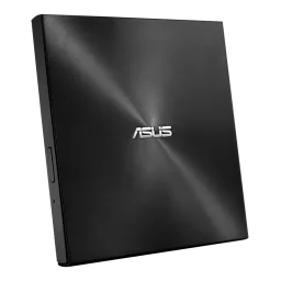 ASUS ODD DVD დისკის წამკითხველი, ჩამწერი portable ZenDrive SDRW-08U7M-U DVD+-R/RW burner M-DISC USB2.0 black Retail Box Slim-JUSTSHOP.GE-ზე