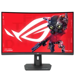 Asus მონიტორი Monitor 31.5 ROG Strix XG32WCS HDMI, DP, USB-C, Audio, VA, 2560x1440, 180Hz, 1ms, sRGB 125%, CURVED, FreeSync, HAS, HDR400-JUSTSHOP.GE-ზე