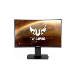 Asus მონიტორი Monitor 23.6 TUF Gaming VG24VQR 2xHDMI, DP, ММ, VA, 165Hz, 1ms, CURVED, AdaptiveSync, Pivot