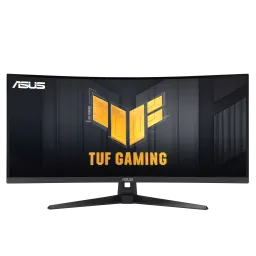 Asus მონიტორი Monitor 34 TUF Gaming VG34VQ3B 2xHDMI, 2xDP, 4xUSB, MM, VA, 3440x1440, 21:9, 180Hz, 1ms, DCI-P3 90%, CURVED, AdaptiveSync, HDR400