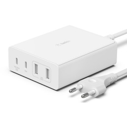 Belkin მობილურის დამტენი Wall Charger 108W GAN Dual USB-C/USB-A