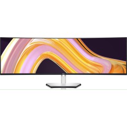 DELL მონიტორი Monitor 49 U4924DW 2xHDMI, DP, USB-C, RJ-45, MM, IPS Black, 5120x1440, 32:9, sRGB 100%, CURVED, HAS