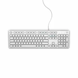 DELL Multimedia კლავიატურა Keyboard-KB216 - White-JUSTSHOP.GE-ზე