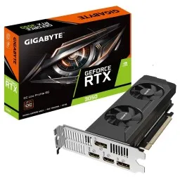 GIGABYTE ვიდეო ბარათი (დაფა) Graphic Adapter GeForce RTX 3050 6GB GDDR6 OC Low Profile-JUSTSHOP.GE-ზე