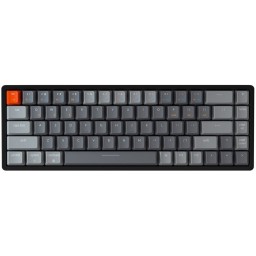 Keychron კლავიატურა K6 68 Key Aluminum Frame Hot-Swap RGB Red