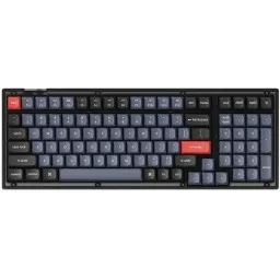 Keychron კლავიატურა V5 100Key, K Pro Red, Hot-Swap, QMK, USB-A, EN/UKR, RGB, Frosted Bl