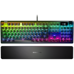 SteelSeries კლავიატურა Keyboard Apex 7 RGB 106key Brown Switch USB EN Black