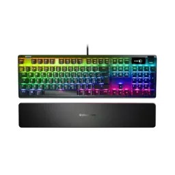 SteelSeries მექანიკური კლავიატურა Keyboard mechanical Apex 7 104key, Red Switch, USB-A, EN, RGB, black