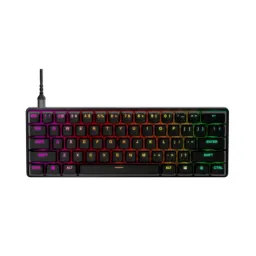 SteelSeries მექანიკური კლავიატურა Keyboard mechanical Apex Pro Mini 61key, HyperMagnetic Switch, USB-A/WL, EN, RGB, black