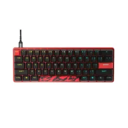 SteelSeries მექანიკური კლავიატურა Keyboard mechanical Apex 9 Mini Faze Clan, 61key, USB-A, EN, RGB, black-red