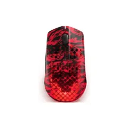 SteelSeries მაუსი Mouse Aerox 3 WL Faze Clan, RGB, USB-A/WL/BT, black-red