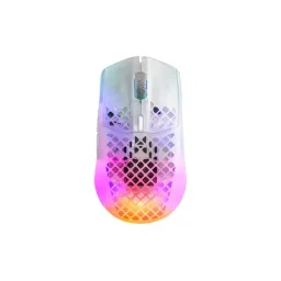 SteelSeries მაუსი Mouse Aerox 3, RGB, USB-A/WL/BT, Ghost