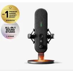 SteelSeries მიკროფონი Gaming microphone Alias Pro, Omni, USB-A, black