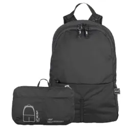 Tucano ზურგჩანთა LET ME OUT BACKPACK FOLDABLE, BLACK-JUSTSHOP.GE-ზე