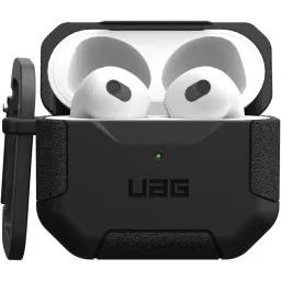 UAG ყურსასმენის ქეისი Airpods 3rd Gen Scout - Black-JUSTSHOP.GE-ზე