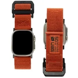 UAG სმარტ საათის სამაჯური Watch 45 Active Strap 2022-Rust nylon-JUSTSHOP.GE-ზე