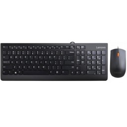 Lenovo მაუსი და კლავიატურა 300 USB Combo Wired Keyboard and Mouse Black-JUSTSHOP.GE-ზე