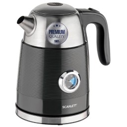 Scarlett ელექტრო ჩაიდანი SC-EK21S102, 2200W, 1.7L, Electric Kettle, Black