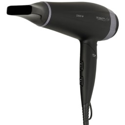 Scarlett თმის საშრობი ფენი SC-HD70IT12, 2200W, Hair Dryer, Black