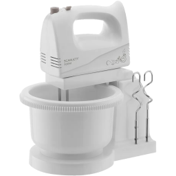 Scarlett მიქსერი SC-HM40B03, 500W, Mixer, White