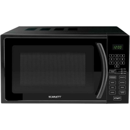 Scarlett მიკროტალღური ღუმელი SC-MW9020S08D, 700W, 20L, Microwave Oven, Black