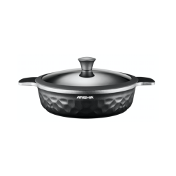 ტაფა-ქვაბი გრანიტის შავი CO110-3158 28სმ 26526 ARSHIA