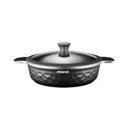 ტაფა-ქვაბი გრანიტის შავი CO110-3159 32სმ 26527 ARSHIA