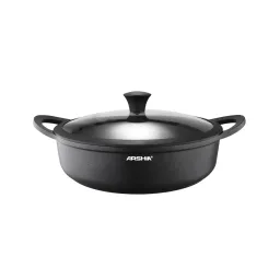 ტაფა-ქვაბი გრანიტის შავი CO498-3119 36სმ 26509 ARSHIA-JUSTSHOP.GE-ზე