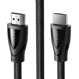 HDMI კაბელი UGREEN HD140 (80402), 8K, 2.1 HDMI to HDMI Cable, 1.5m, Black