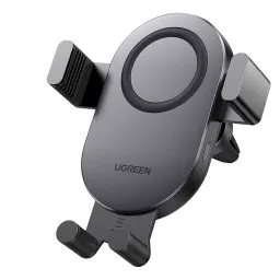 მობილურის დამტენი UGREEN CD256 (40118) Wireless Car Charger, 15W Auto Induction Phone Holder, Black-JUSTSHOP.GE-ზე