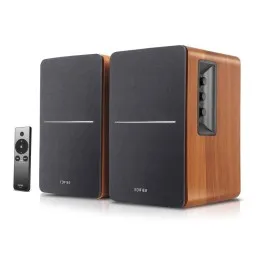 სტუდიური მონიტორი Edifier R1280Ts Active 2.0 Bookshelf Speaker Set, 42W RMS, Brown-JUSTSHOP.GE-ზე