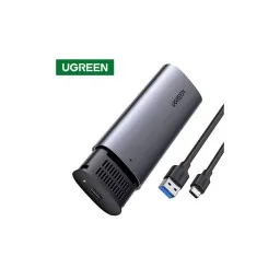 მყარი დისკის ქეისი UGREEN (10903) M.2 SATA NGFF SSD Enclosure, Aluminum USB 3.1 Gen 2 to B-Key 6Gbps with External UASP Solid State Drive Enclosure-JUSTSHOP.GE-ზე